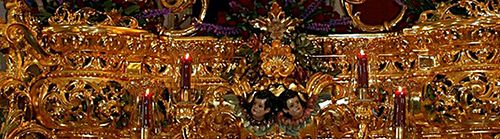 Taller de Dorado Nuestra Señora del Carmen altar dorado